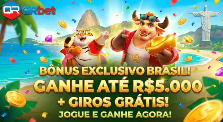 Bônus do QrBet Casino para jogadores brasileiros